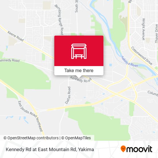Mapa de Kennedy Rd at East Mountain Rd