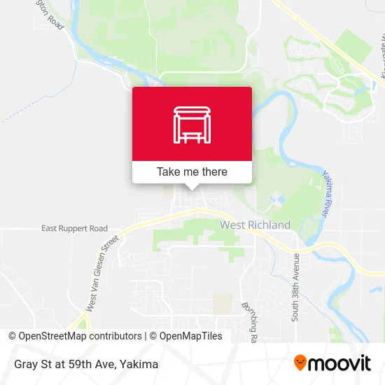 Gray St at 59th Ave map