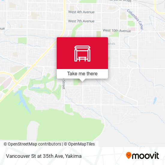 Mapa de Vancouver St at 35th Ave