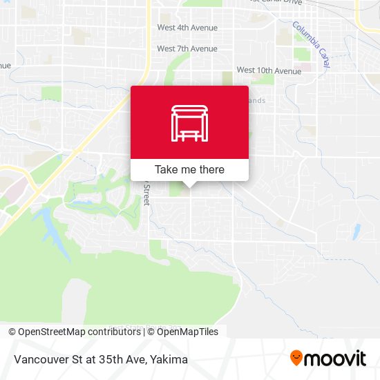 Vancouver St at 35th Ave map