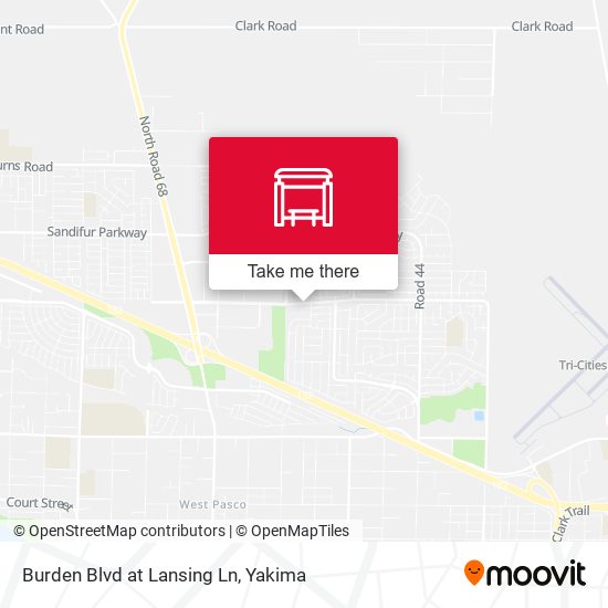Mapa de Burden Blvd at Lansing Ln