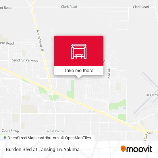 Mapa de Burden Blvd at Lansing Ln