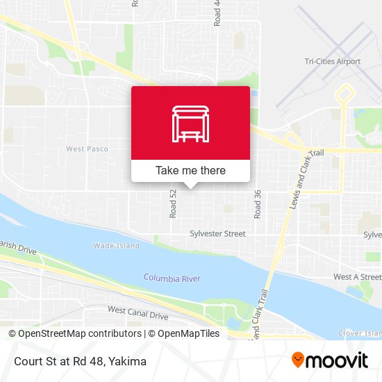 Mapa de Court St at Rd 48