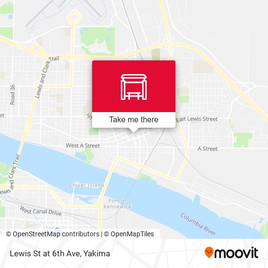 Mapa de Lewis St at 6th Ave