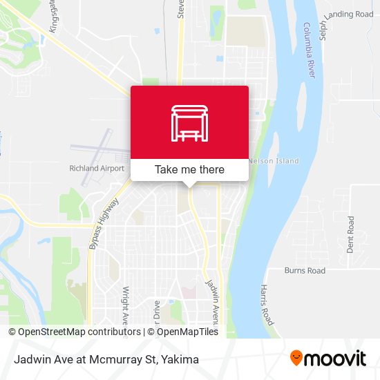 Jadwin Ave at Mcmurray St map
