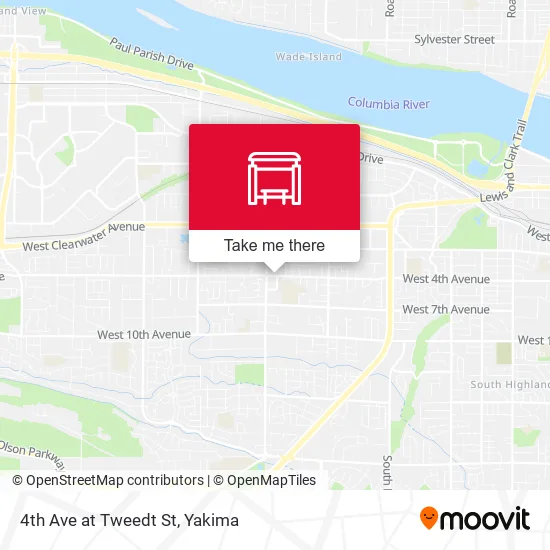 Mapa de 4th Ave at Tweedt St