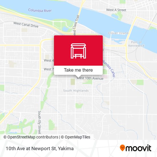 Mapa de 10th Ave at Newport St