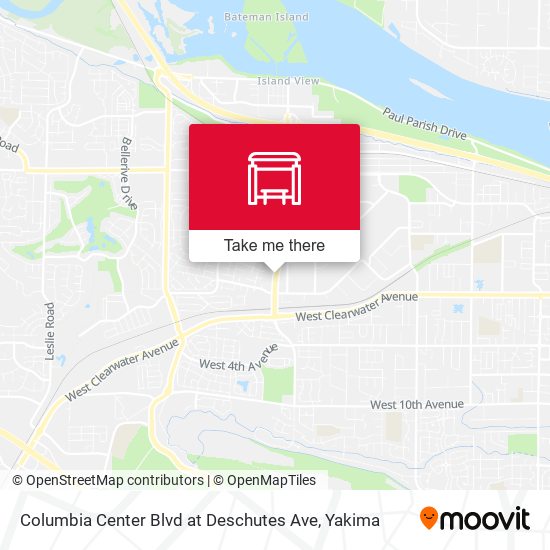 Columbia Center Blvd at Deschutes Ave map