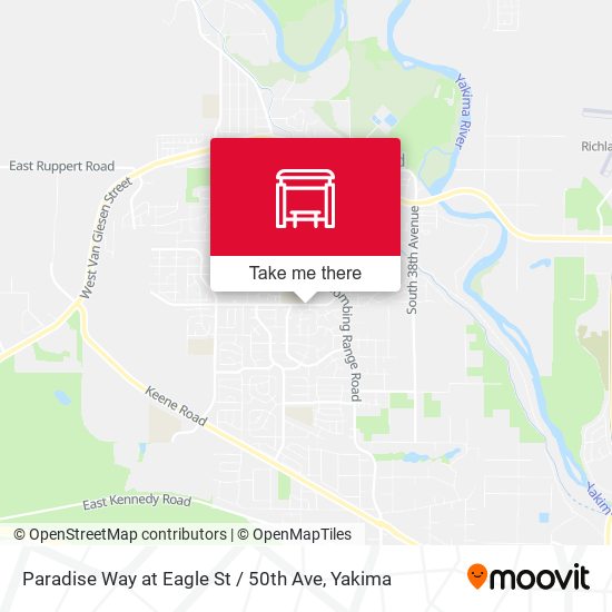 Mapa de Paradise Way at Eagle St / 50th Ave