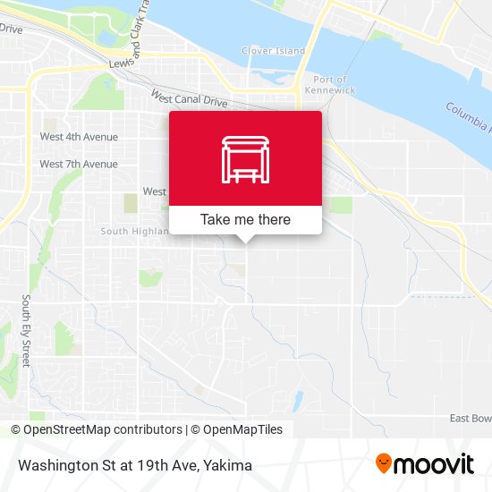 Mapa de Washington St at 19th Ave