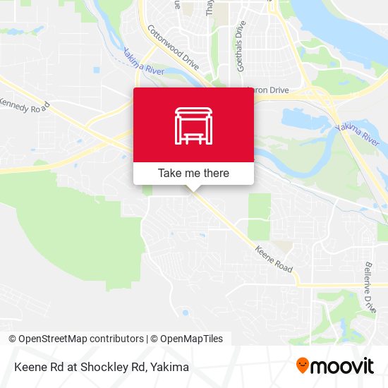 Mapa de Keene Rd at Shockley Rd