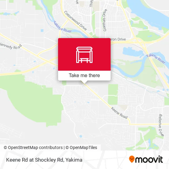 Mapa de Keene Rd at Shockley Rd