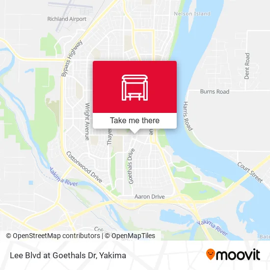 Mapa de Lee Blvd at Goethals Dr