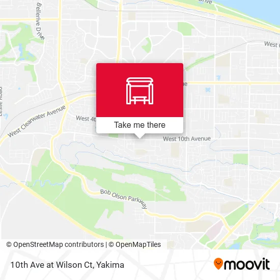 Mapa de 10th Ave at Wilson Ct