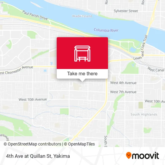 Mapa de 4th Ave at Quillan St