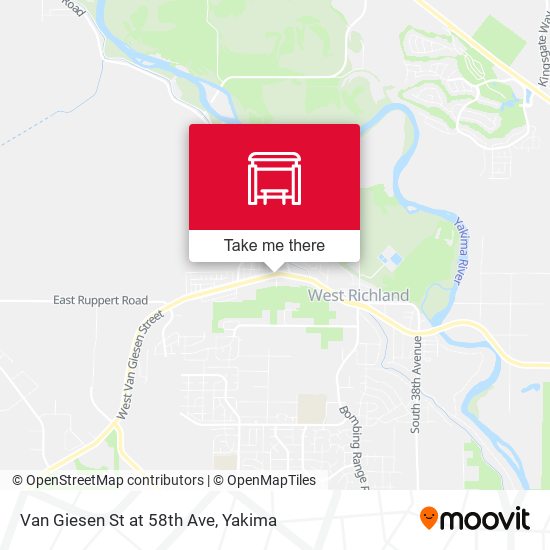 Van Giesen St at 58th Ave map