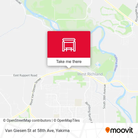 Van Giesen St at 58th Ave map
