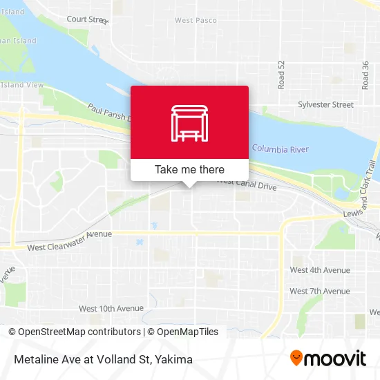 Mapa de Metaline Ave at Volland St