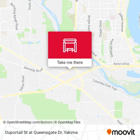 Mapa de Duportail St at Queensgate Dr