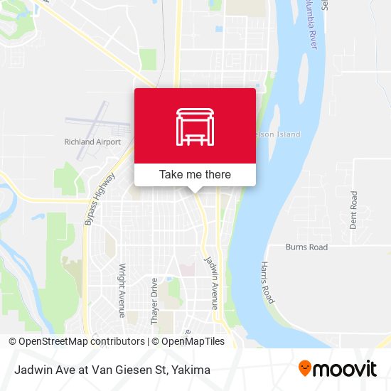 Jadwin Ave at Van Giesen St map