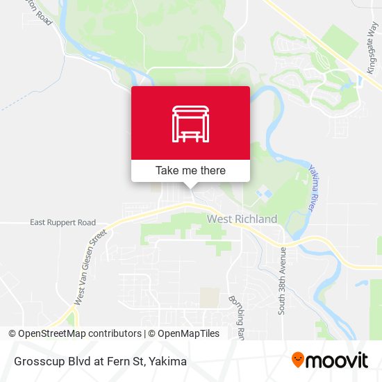 Grosscup Blvd at Fern St map