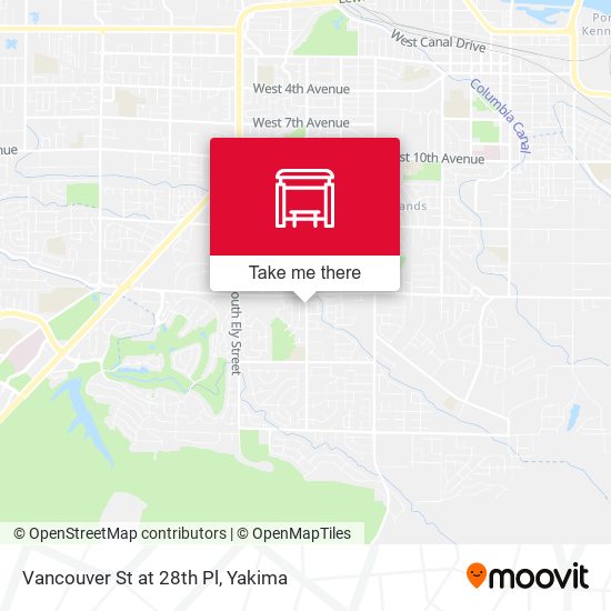 Vancouver St at 28th Pl map