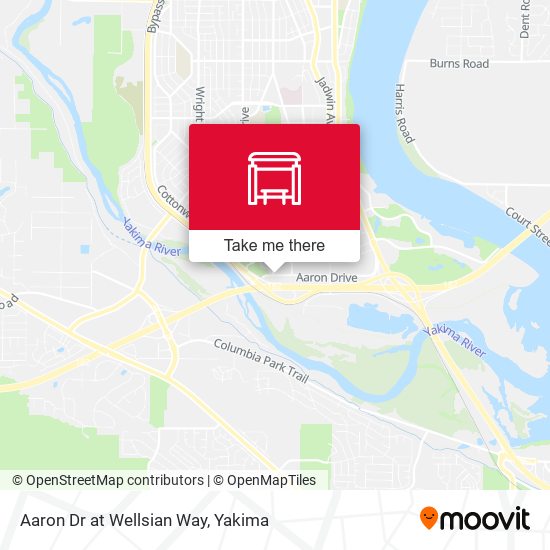 Aaron Dr at Wellsian Way map