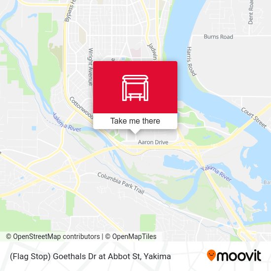 Mapa de (Flag Stop) Goethals Dr at Abbot St