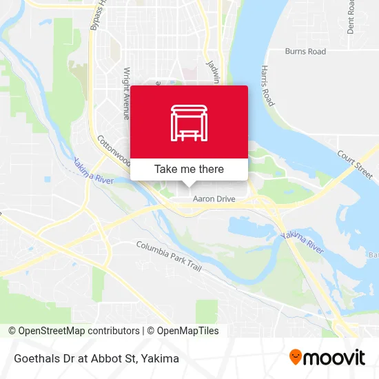 Goethals Dr at Abbot St map
