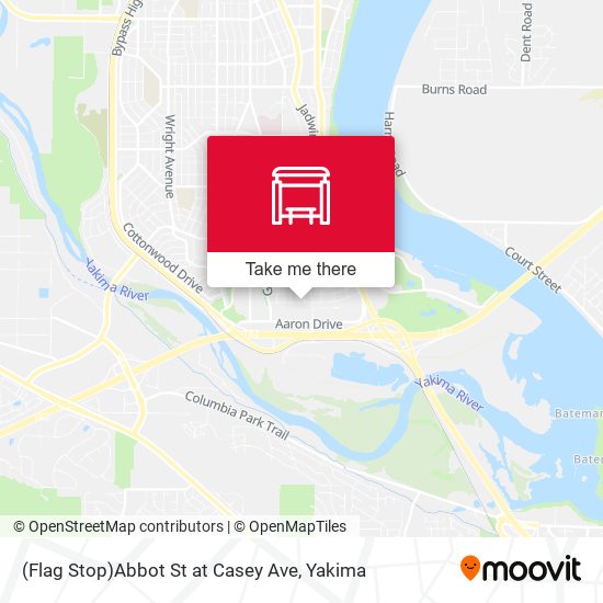 Mapa de (Flag Stop)Abbot St at Casey Ave