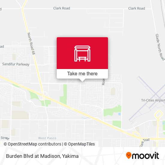 Burden Blvd at Madison map