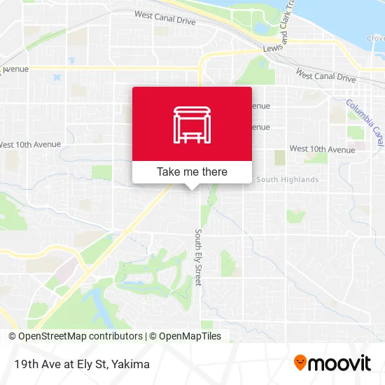Mapa de 19th Ave at Ely St