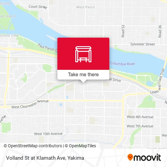 Mapa de Volland St at Klamath Ave