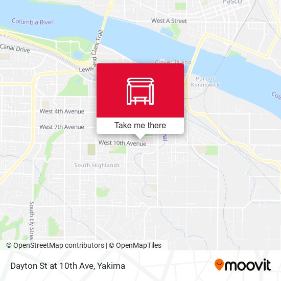 Dayton St at 10th Ave map