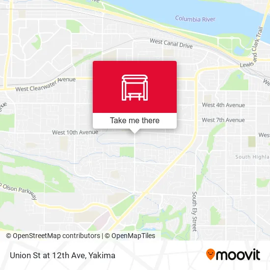 Mapa de Union St at 12th Ave