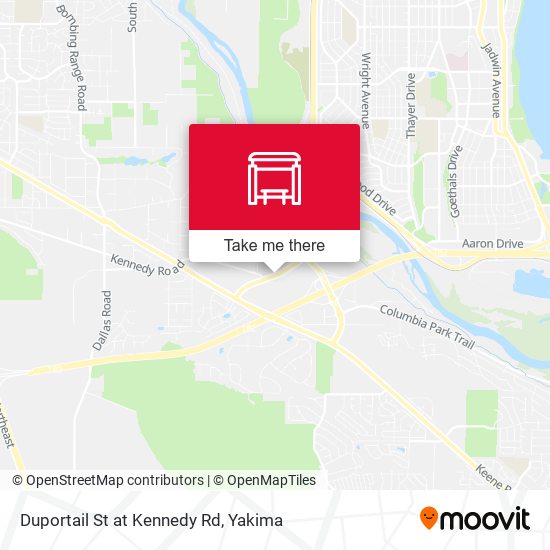 Duportail St at Kennedy Rd map