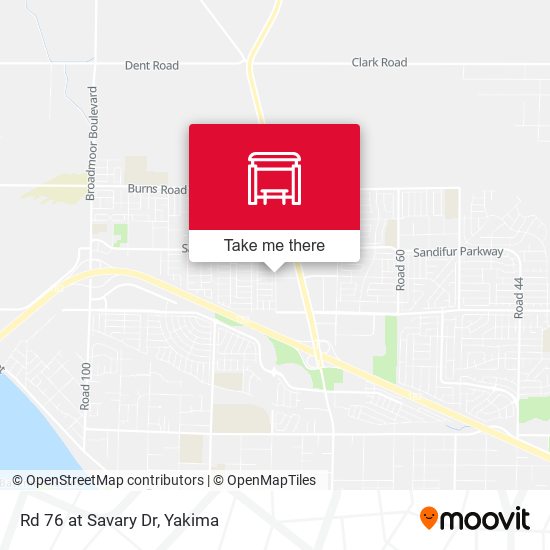 Rd 76 at Savary Dr map