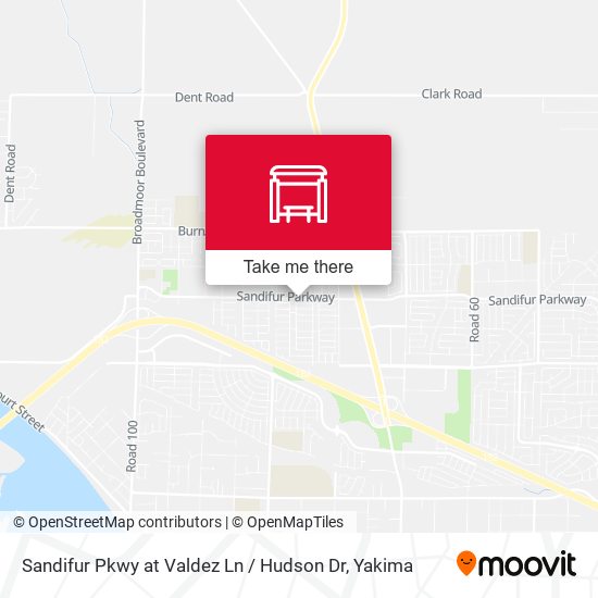 Mapa de Sandifur Pkwy at Valdez Ln / Hudson Dr