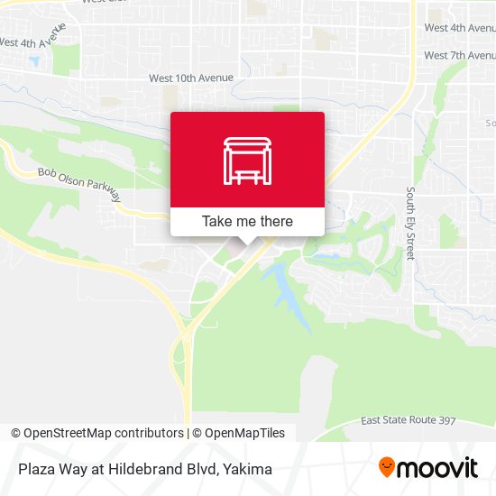 Mapa de Plaza Way at Hildebrand Blvd