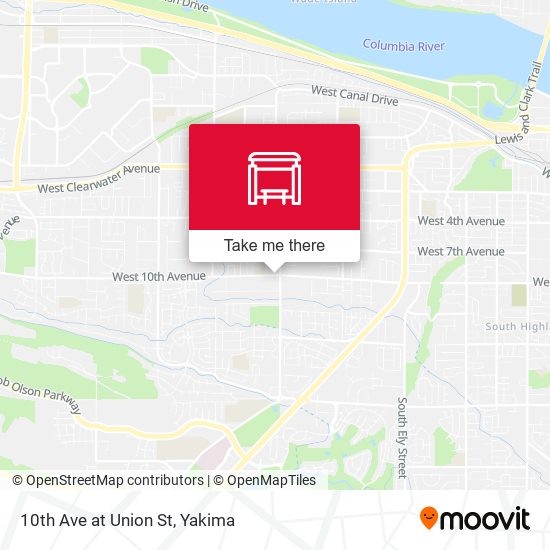 Mapa de 10th Ave at Union St
