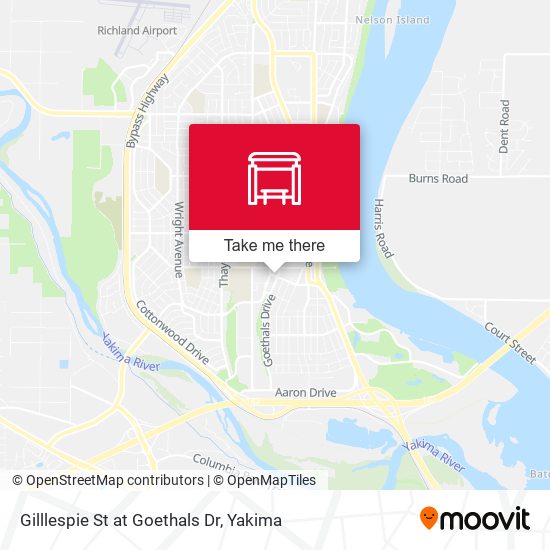 Mapa de Gilllespie St at Goethals Dr