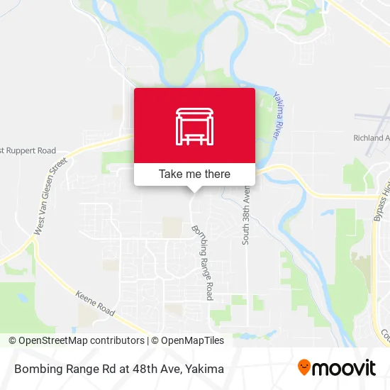 Mapa de Bombing Range Rd at 48th Ave