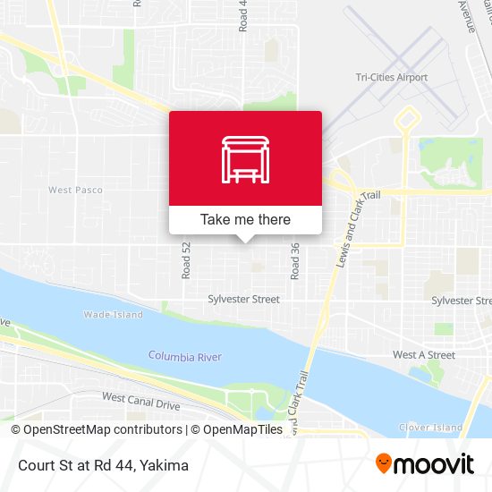 Mapa de Court St at Rd 44