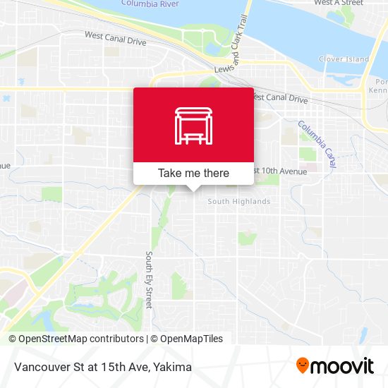 Vancouver St at 15th Ave map