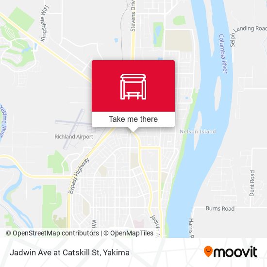 Jadwin Ave at Catskill St map