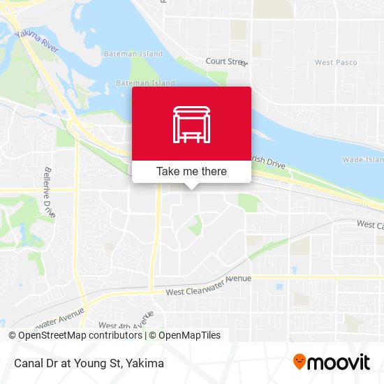 Mapa de Canal Dr at Young St