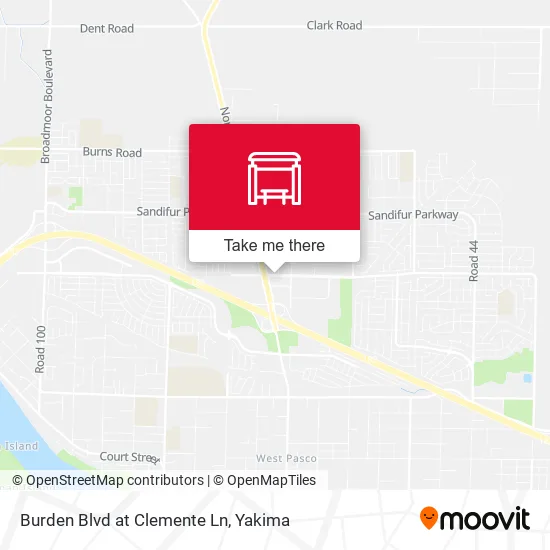 Mapa de Burden Blvd at Clemente Ln