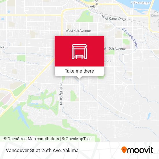 Vancouver St at 26th Ave map