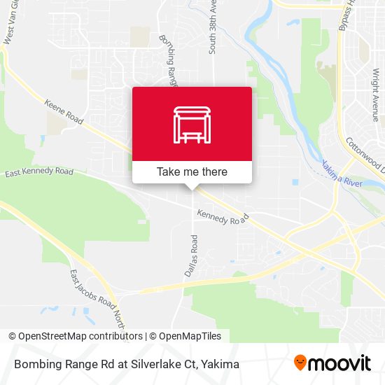 Mapa de Bombing Range Rd at Silverlake Ct