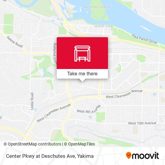 Center Pkwy at Deschutes Ave map